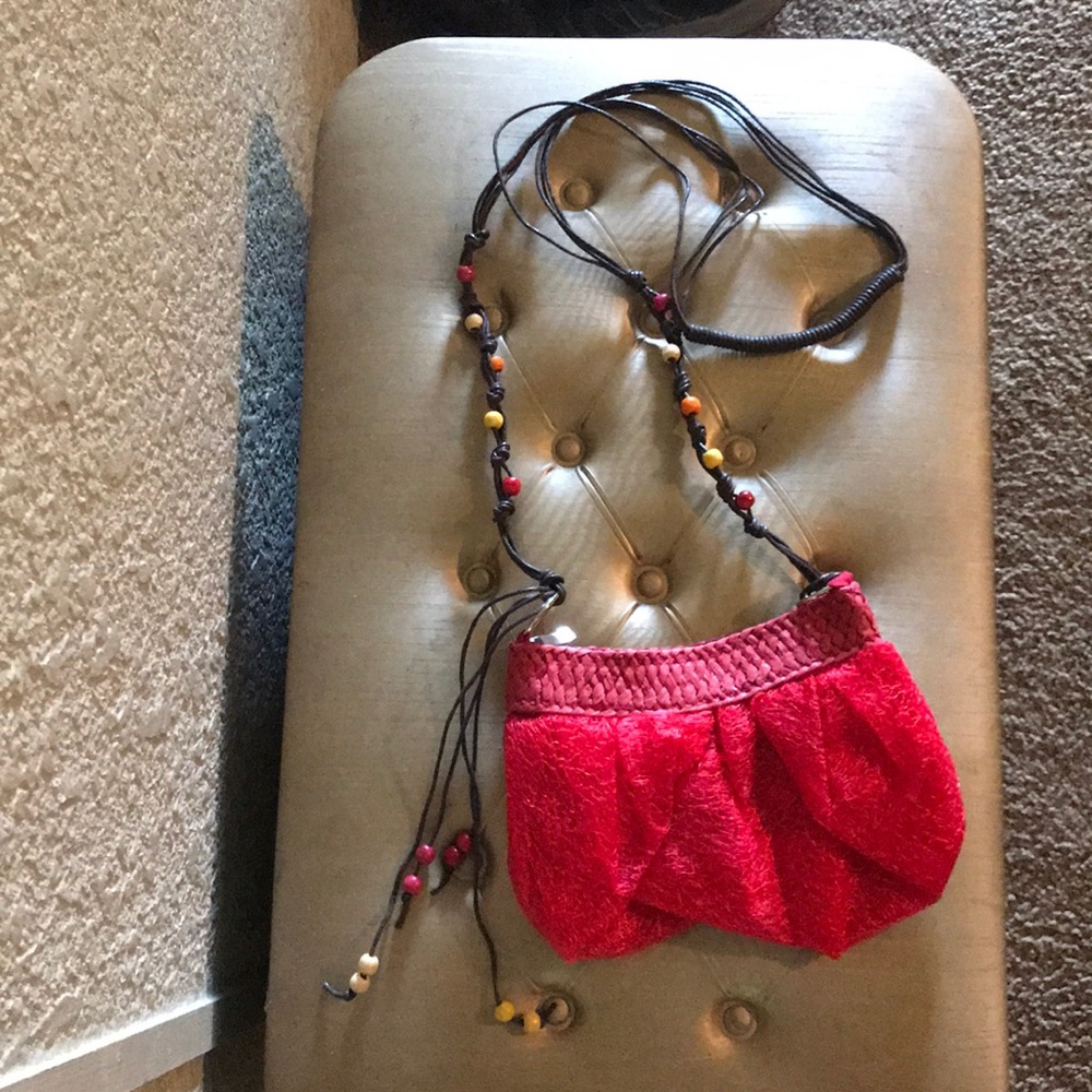 Red Mesh | Crossbody Bag